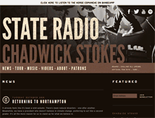 Tablet Screenshot of chadwickstokes.com